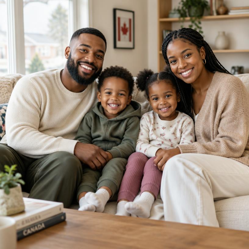 Photo of The Okonkwo family